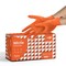Wecare WMN1002, Disposable Gloves, 8 mil Palm, Nitrile, Powder-Free, 2XL, 100 PK, Orange WMN100278 - alternate 1